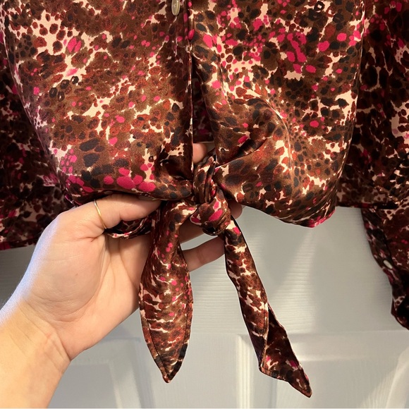 Wilfred tie front Blouse - Picture 2 of 5